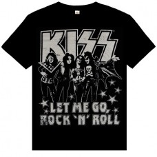 Футболка Kiss (Let Me Go, Rock'n'Roll)